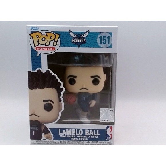 Funko Other - Funko Pop! - NBA: Hornets, LaMelo Ball Vinyl Figure, #151, BRAND NEW IN BOX